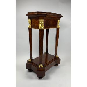 A Large Empire Mahogany Console.