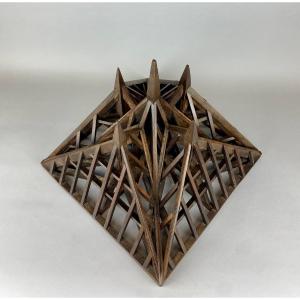 An Architectural Model Of A Roof