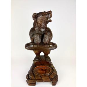 Umbrella Stand, Bear, Black Forest