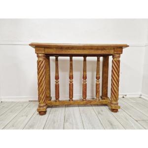 Antique French Rustic Console