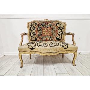 Antique French Louis XV Style Sofa