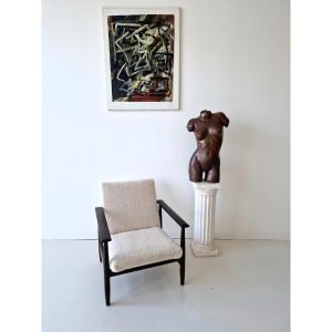 Mid-century Lounge Chair, Danish Afromosia Chair