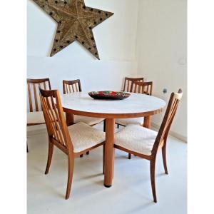 6 G-plan Mid-century Modern Dining Chairs In Teak, Vintage Style, Decorat