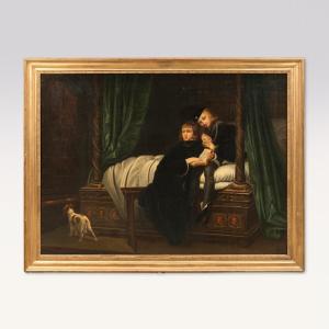 After Paul Delaroche (1797-1856), The Children Of Edward, Oil On Canvas, 19th Century