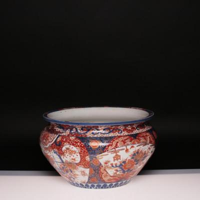 Manufacture d'Imari, Cache-pot, fin XIXe, début XXe