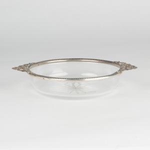 Crystal And Silver Goblet, 19th Century