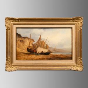 Antoine Léon Morel-fatio (1810-1871), Oil On Panel
