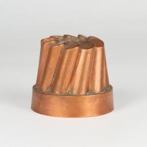 Copper Cake Mould, 20th Century