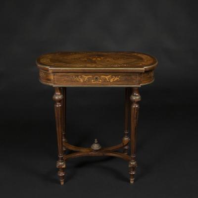 Travailleuse marquetée, XIXe