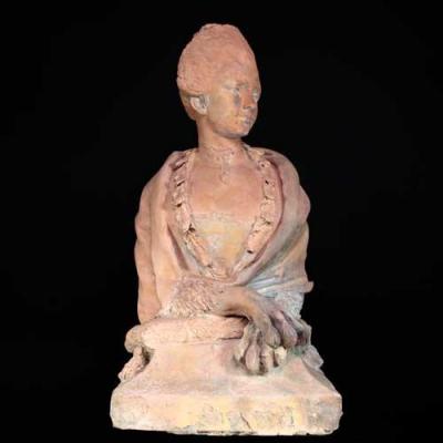 Terracotta Sphinx, XVIIIth