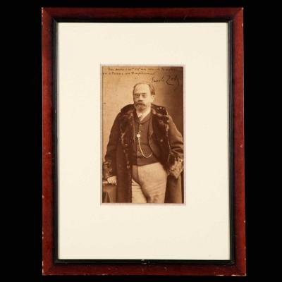 Nadar (1820-1910), Portrait d'Émile Zola, XIXe