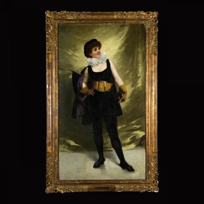 Émile Antoine Bayard (1837-1891), Huile Sur Toile, XIXe