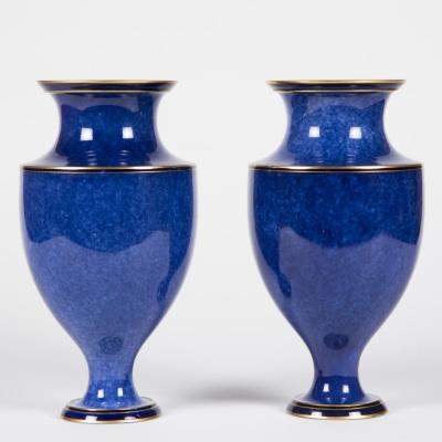 Manufacture De Sèvres, Pair Of Vases, XIXth