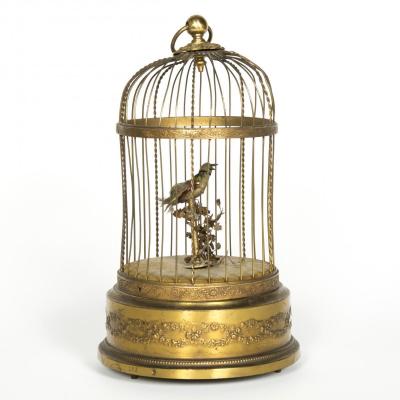 Music Box, Gilded Brass, 19th Century