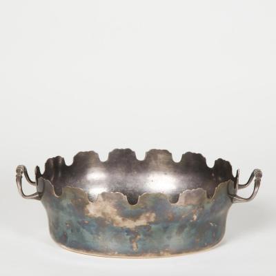 Maison Christofle, verrière en métal argenté, XIXe