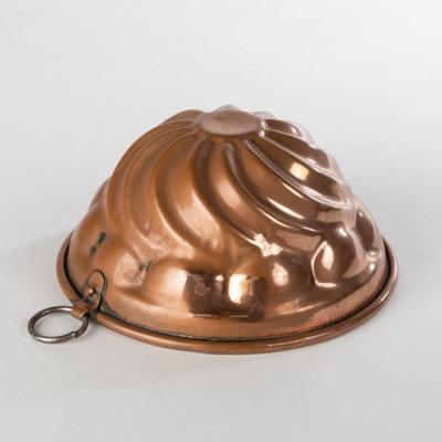 Moule à gâteau en cuivre, XIXe