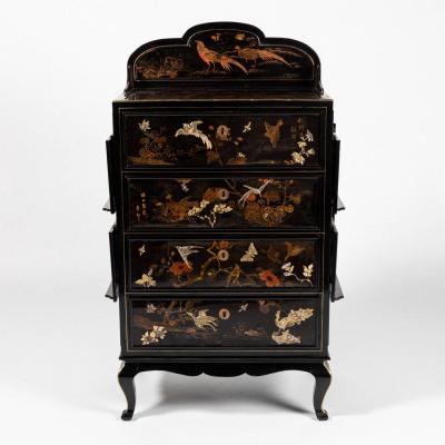 Maison Giroux, Petit meuble de Dame &agrave; transformation, XIXe