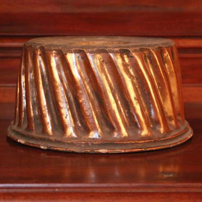 Moule à gâteau en terre cuite, XIXe