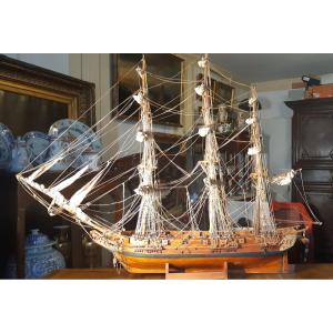 Model Of A Sailboat (frigate?)
