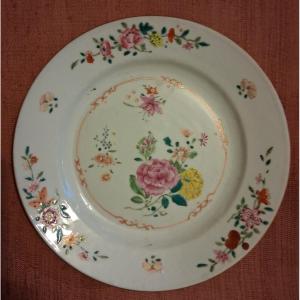 18th-century Plate From The East India Company (famille Rose)