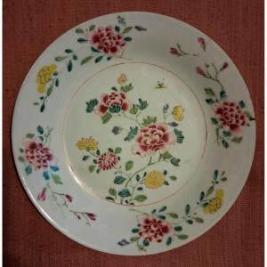 18th-century Plate From The East India Company (famille Rose)