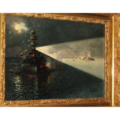 Marine From Louis Nattero End Nineteenth Century.