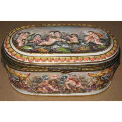 Capo Di Monte: Candy Porcelain Late Nineteenth Century.