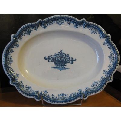 Dish Faence XVIIIth Period, South West (toulouse??)