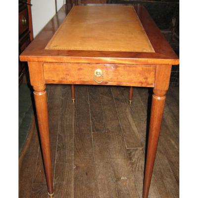 Small Writing Table In Mahogany, The Late Louis XVI.