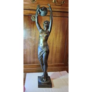 Bronze Statue Of A Young Girl