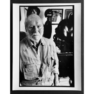 Michel Pinel - Photograph Of The Painter Corneille - Paris - 2006
