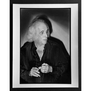 Michel Pinel - Photograph Of Léo Ferré - Paris - 2004