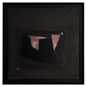Odette Collon Abstract Painting "the Angel And The Sleeper" From 1996
