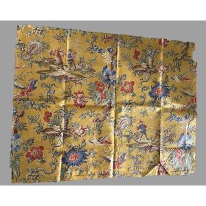 No. 2.... Fragment Of Glazed Fabric, Early 19th Century, Chinese Decoration