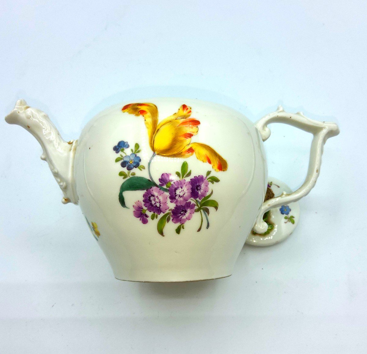 Teiera in porcellana Meissen Marcolini, circa 1745-photo-1