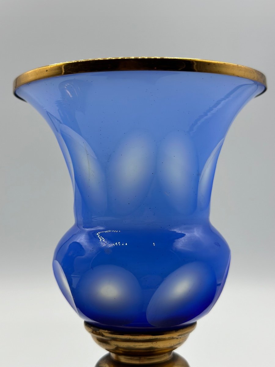 Coppia di vasi in vetro opalino, Vetro Barfatan-photo-1