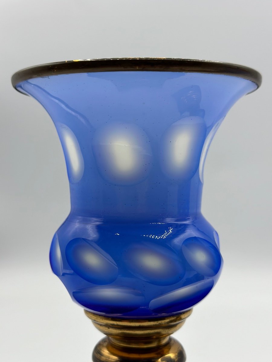 Coppia di vasi in vetro opalino, Vetro Barfatan-photo-2