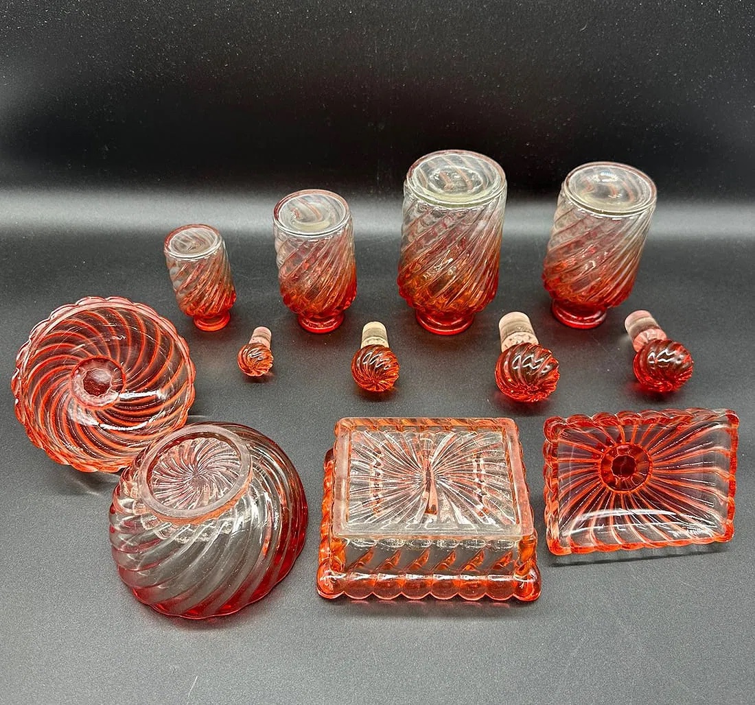 Set da bagno firmato Baccarat Crystal and Bamboo, set da 6 pezzi-photo-4