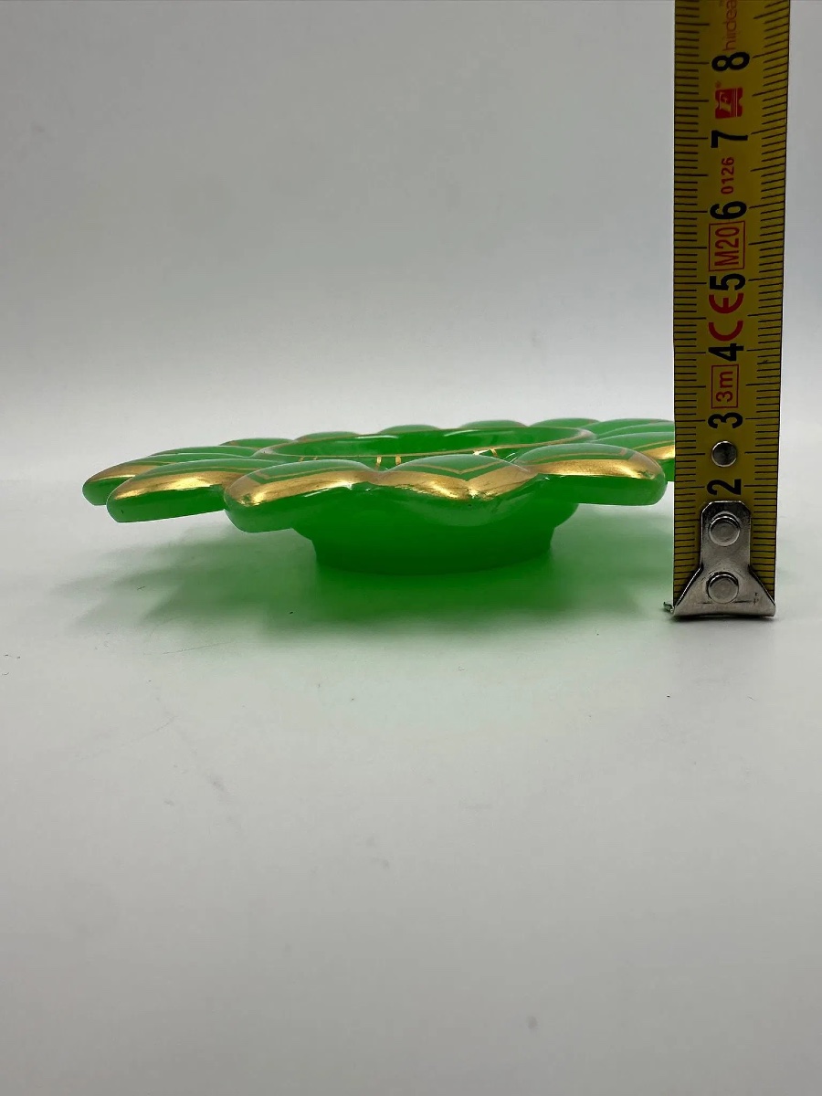 Zuccheriera e coperchio in opalina di Baccarat a forma di ananas «Pâte de riz», 1845-1865 #2-photo-4