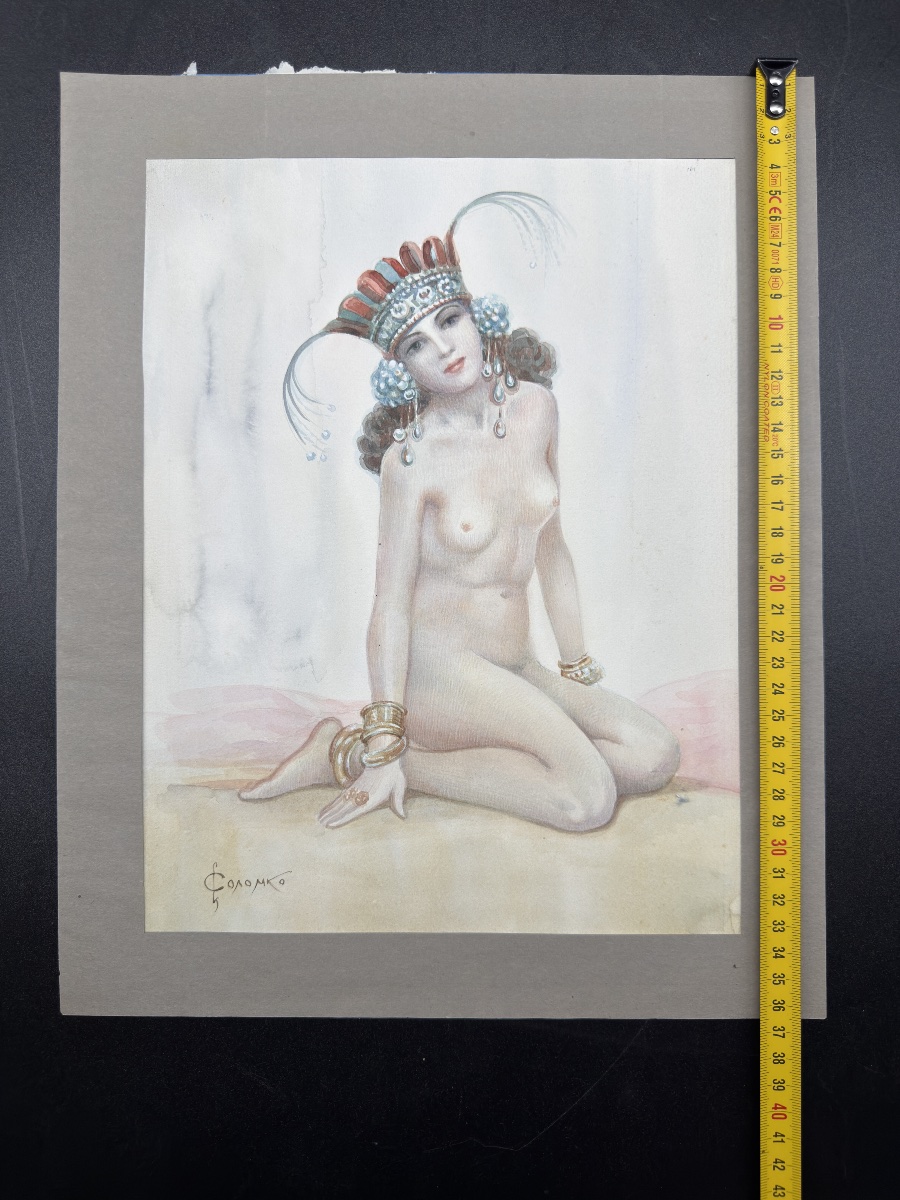 Dip into di Sergei Solomko,la principessa nuda,XIXsecolo-photo-1