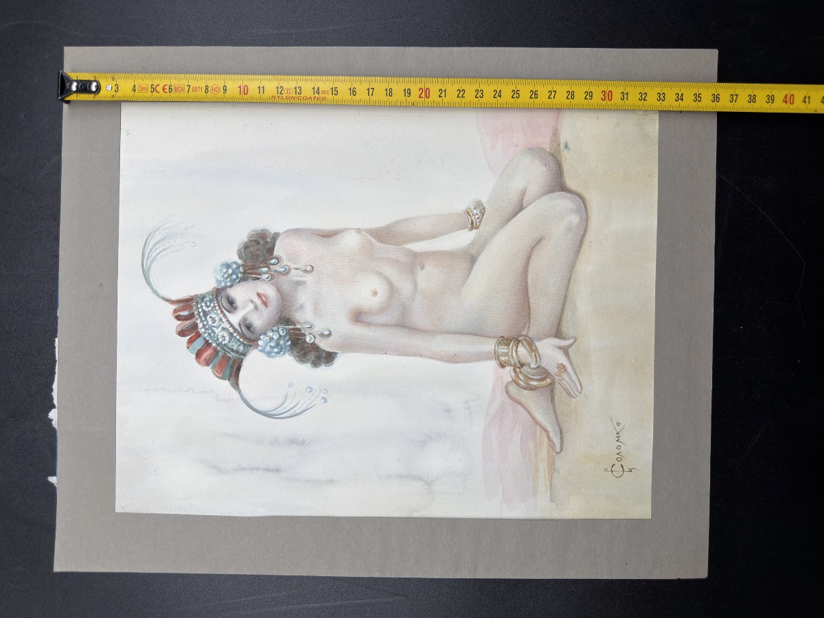 Dip into di Sergei Solomko,la principessa nuda,XIXsecolo-photo-2