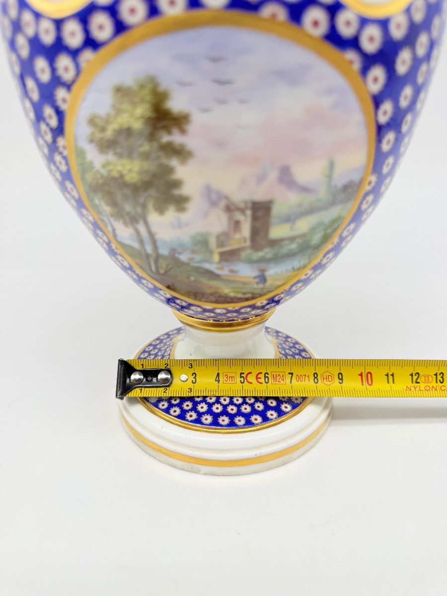 Porcellana di Sèvres «Beau Bleu» «Œil-de-perdrix», pot-pourri, The Wallace Collection-photo-3