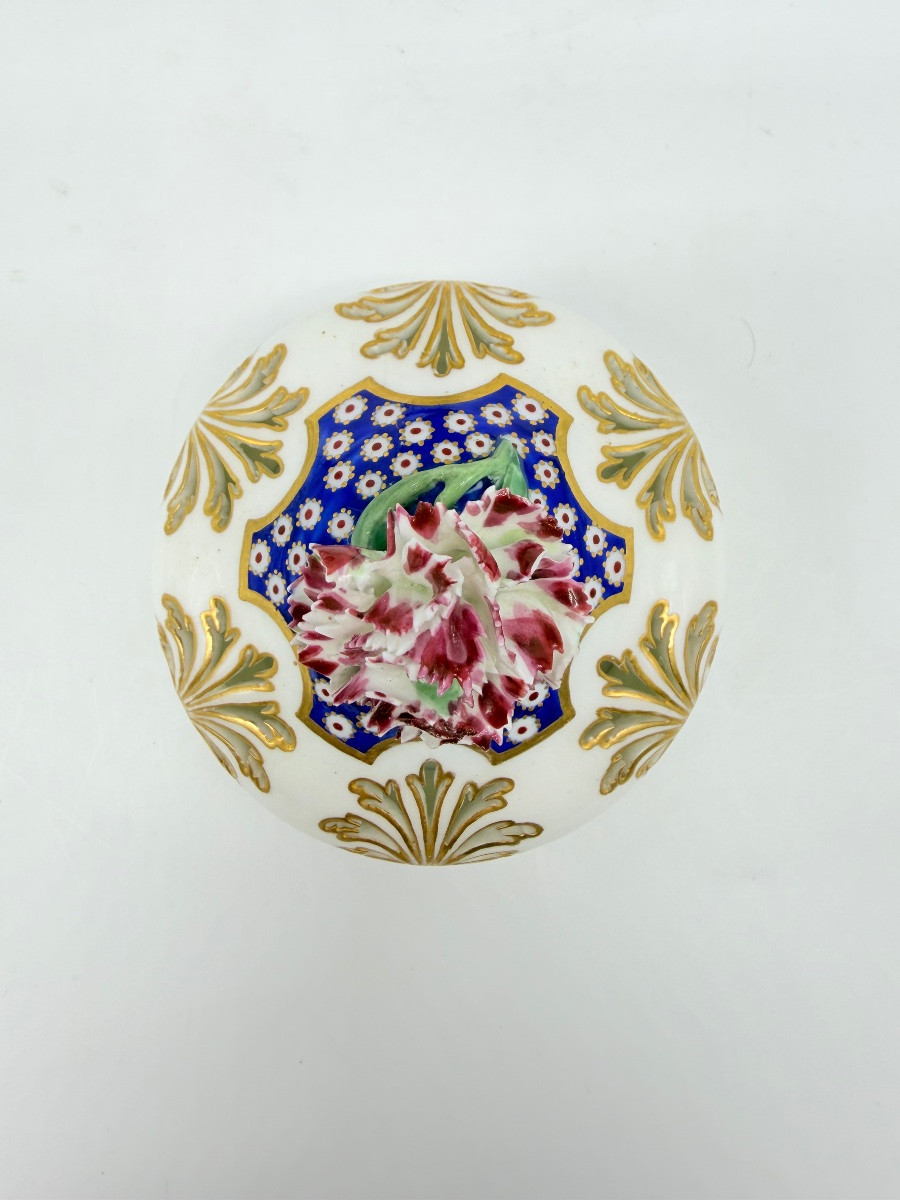 Porcellana di Sèvres «Beau Bleu» «Œil-de-perdrix», pot-pourri, The Wallace Collection-photo-8