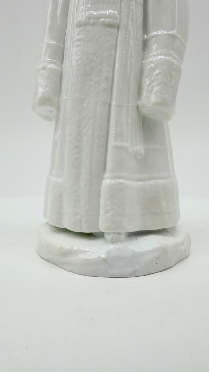 Figurina in porcellana russa raffigurante una donna Yakutia , Pavel Kamensky-photo-6