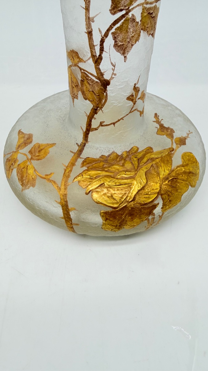 Vaso in cristallo Baccarat, modello giapponese, XIX secolo.-photo-3