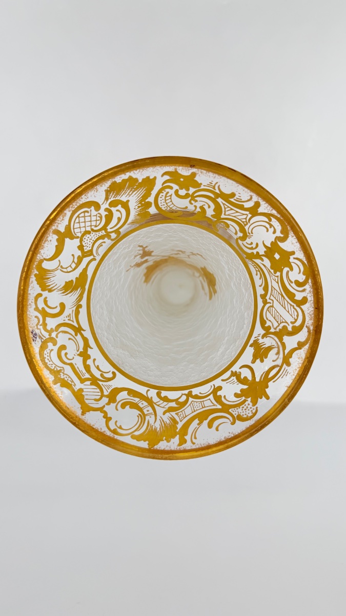 Vaso in cristallo Baccarat, modello giapponese, XIX secolo.-photo-4