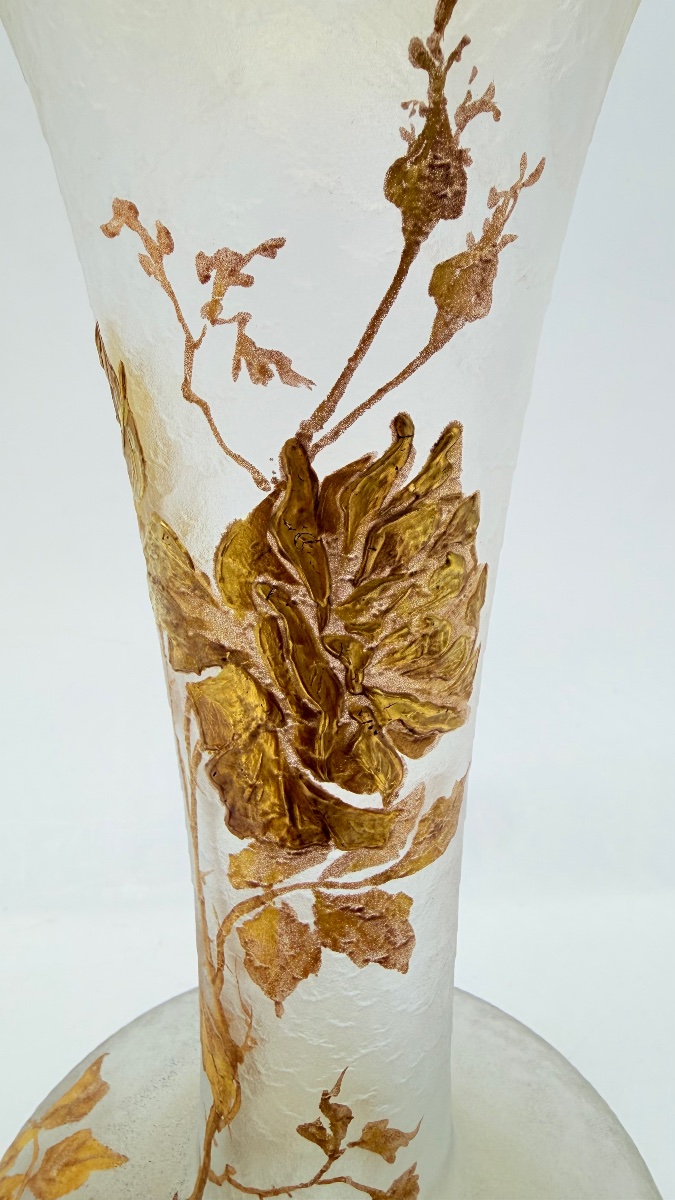 Vaso in cristallo Baccarat, modello giapponese, XIX secolo.-photo-4