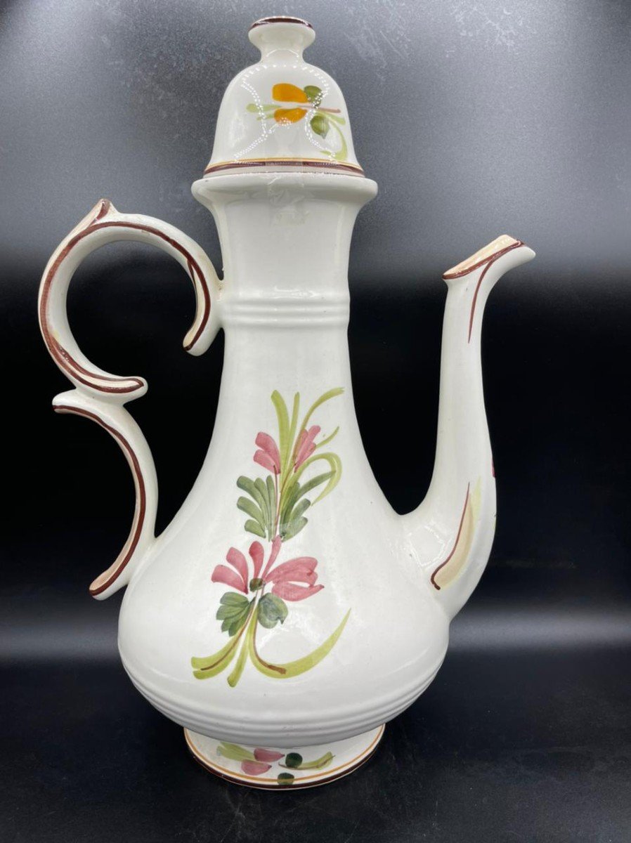 Vieux Aiguière En Porcelaine Aşurelik, Ibrik Pour Un Marché Turc-photo-4