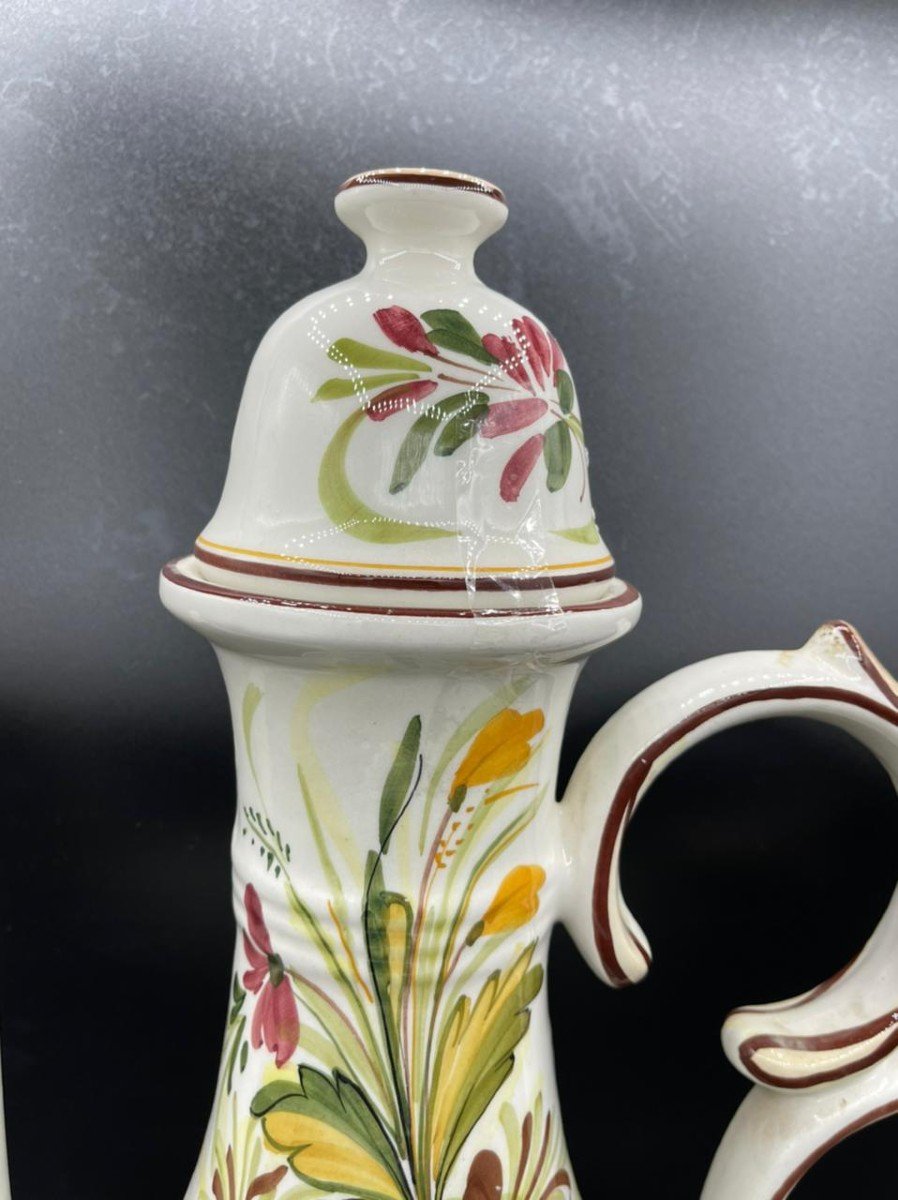 Vieux Aiguière En Porcelaine Aşurelik, Ibrik Pour Un Marché Turc-photo-2