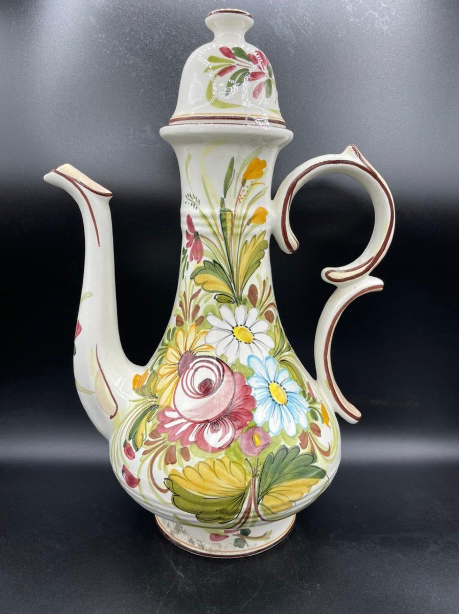 Vieux Aiguière En Porcelaine Aşurelik, Ibrik Pour Un Marché Turc-photo-4